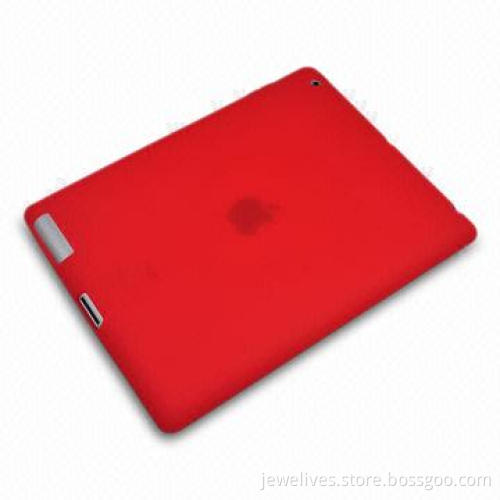 Ultra Low Profile Rubberized/Durable Silicone Case for Apple's iPad 2, Easy to Slip on Your Device
